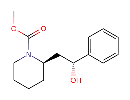 (R)-2-((R)-2-Hydroxy-2-phenyl-ethyl)-piperidine-1-carboxylic acid methyl ester