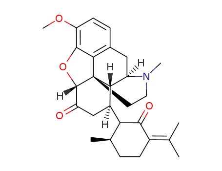 Molecular Structure of 86537-88-4 ((isopropenyl-3 methyl-6 oxo-2 cyclohexyl)-8(e) dihydrocodeinone)