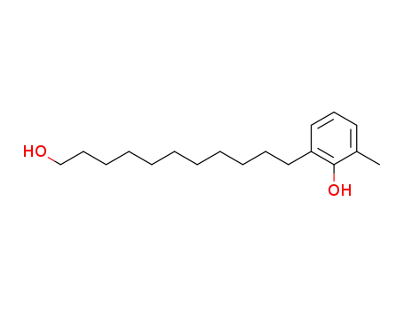 11-(2'-hydroxy-3'methylphenyl)-1-undecanol