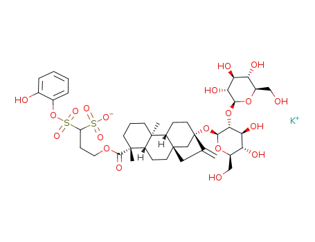 catecholyl 19-O-(3-sulfo-3-kaliosulfopropyl)steviolbioside