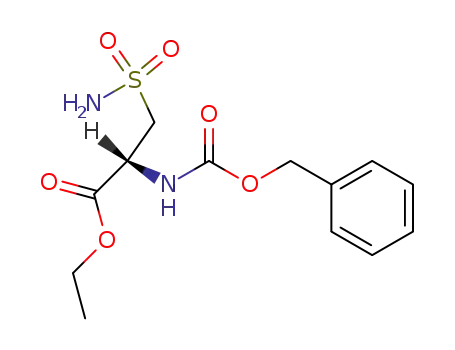 에틸 2-(벤질옥시카르보닐아미노)-3-술파모일프로피오네이트