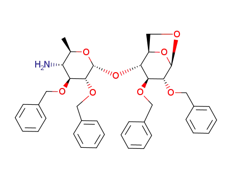 4'-amino-1,6-anhydro-2,2',3,3'-tetra-O-benzyl-4',6'-dideoxy-β-maltose