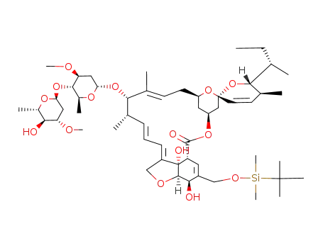 4a-O-(tert-Butyldimethylsilyl)-avermectin B<sub>1</sub>a
