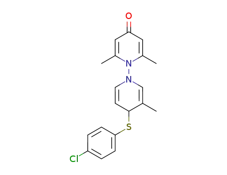 4'-(4-Chloro-phenylsulfanyl)-2,6,3'-trimethyl-4'H-[1,1']bipyridinyl-4-one