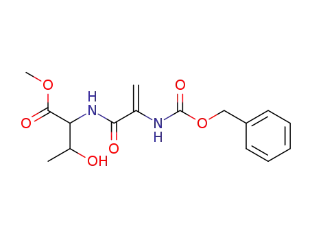 2-(2-Benzyloxycarbonylamino-acryloylamino)-3-hydroxy-butyric acid methyl ester
