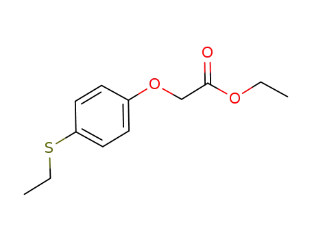 C<sub>2</sub>H<sub>5</sub>SC<sub>6</sub>H<sub>4</sub>OCH<sub>2</sub>COOC<sub>2</sub>H<sub>5</sub>