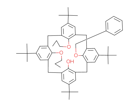 25,26-dipropoxy-27-benzyloxy-28-hydroxy-p-t-butylcalix<4>arene