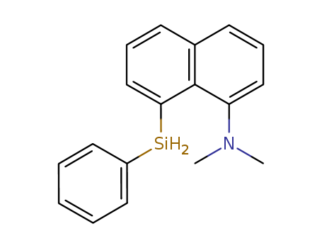 1-Naphthalenamine, N,N-dimethyl-8-(phenylsilyl)-