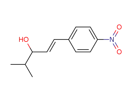 (E)-4-methyl-1-p-nitrophenylpent-1-en-3-ol