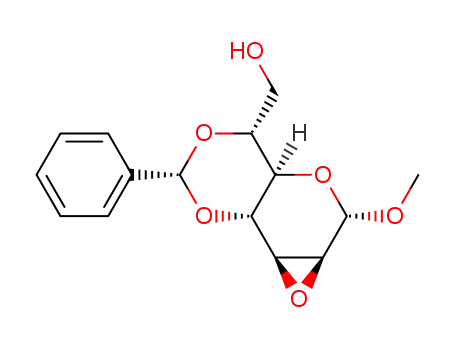 2,3-anhydro-4,6-O-benzylidene-D-glycero-α-D-manno-heptopyranoside