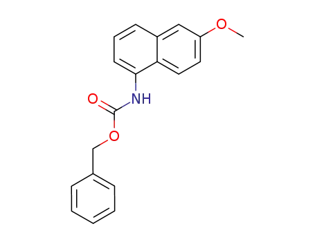 Molecular Structure of 83379-75-3 (benzyl (6-methoxynaphthyl)carbamate)