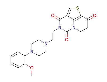 3,4,5,7,8,9-hexahydro-4-<2-<4-(2-methoxyphenyl)piperazin-1-yl>ethyl>thieno<4,3,2-de>pyrido<1,2-c>pyrimidine-3,5,9-trione