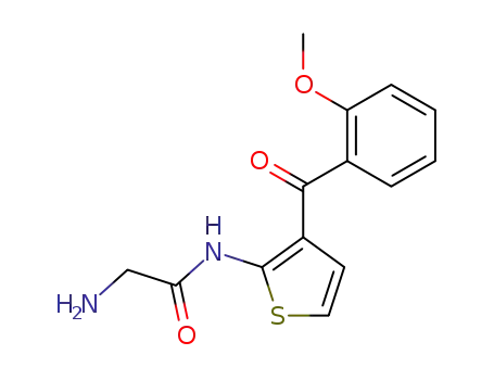 2-Amino-N-[3-(2-methoxy-benzoyl)-thiophen-2-yl]-acetamide
