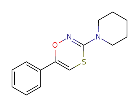 6-Phenyl-3-(piperidin-1-yl)-1,4,2-oxathiazine