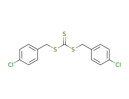 Molecular Structure of 54769-04-9 (Trithiocarbonic acid bis-(4-chloro-benzyl) ester)