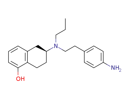 (S)-(-)-2-<N-(p-aminophenethyl)amino>-5-hydroxytetralin