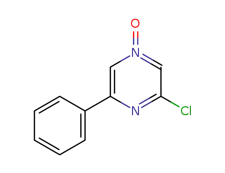3-chloro-5-phenylpyrazine 1-oxide