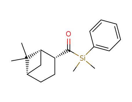 (1S,2R,5S)-(-)-6,6-dimethylbicyclo<3.1.1>heptan-2-yl dimethylphenylsilyl ketone