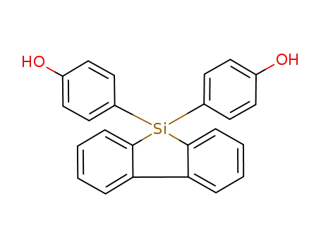 Molecular Structure of 956904-39-5 (9,9-bis(4-hydroxyphenyl)-9-silafluorene)