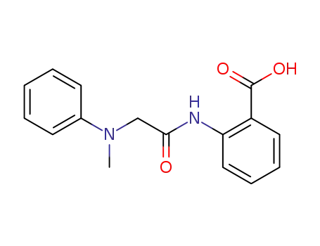 2-(2-N-Methyl-N-phenylamino)-acetylaminobenzoesaeure