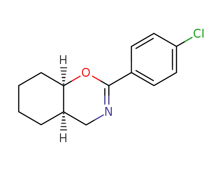 4H-1,3-Benzoxazine, 2-(4-chlorophenyl)-4a,5,6,7,8,8a-hexahydro-, cis-