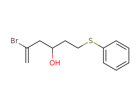 5-Bromo-1-(phenylsulfanyl)hex-5-EN-3-OL