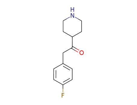 Ethanone, 2-(4-fluorophenyl)-1-(4-piperidinyl)-