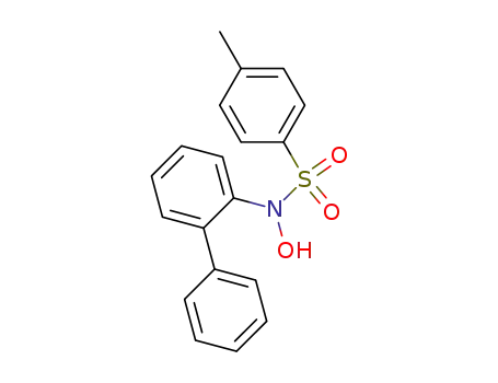 Molecular Structure of 82390-32-7 (N-(2-biphenylyl)-N-hydroxy-4-toluenesulfonamide)