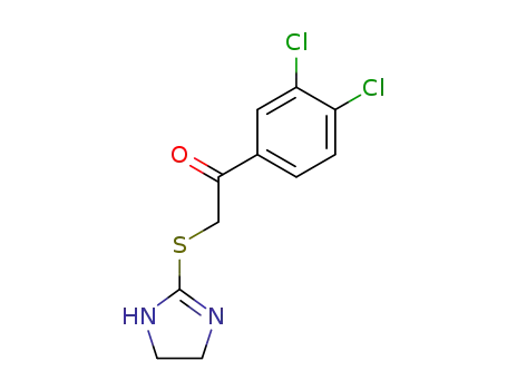 1-(3,4-Dichlorophenyl)-2-((4,5-dihydro-1H-imidazol-2-yl)thio)ethanone