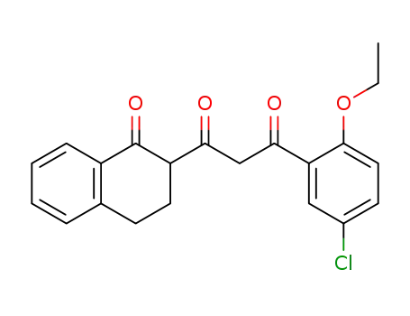 1-(5-Chloro-2-ethoxyphenyl)-3-(1,2,3,4-tetrahydro-1-oxo-2-naphthalenyl)-1,3-propanedione