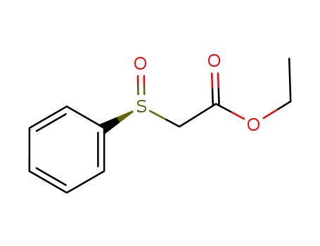 Acetic acid, [(S)-phenylsulfinyl]-, ethyl ester