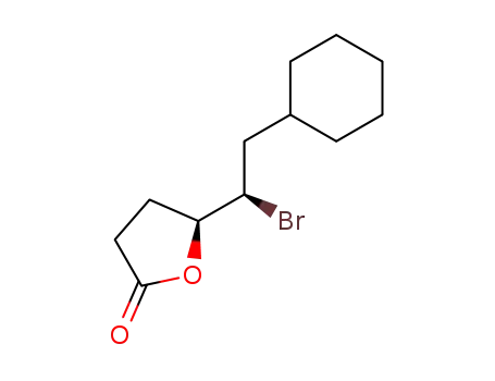 (5S,1'R)-5-(1'-bromo-2'-cyclohexylethyl)dihydrofuran-2(3H)-one