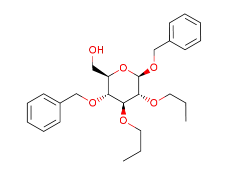 benzyl 4-O-benzyl-2,3-di-O-propyl-β-D-glucopyranoside