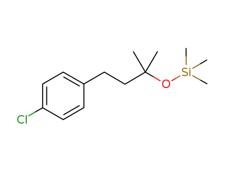 4-(4-chlorophenyl)-2-methyl-2-trimethylsiloxybutane