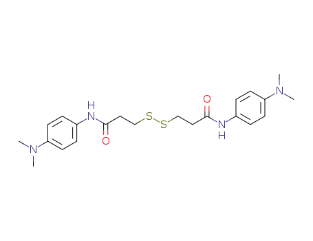 Propanamide, 3,3'-dithiobis[N-[4-(dimethylamino)phenyl]-