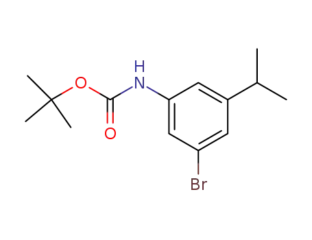 Carbamic acid, [3-bromo-5-(1-methylethyl)phenyl]-, 1,1-dimethylethyl ester