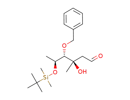 (3R,4S,5S)-4-Benzyloxy-5-(tert-butyl-dimethyl-silanyloxy)-3-hydroxy-3-methyl-hexanal