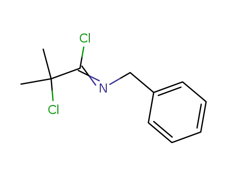 N-benzyl-2-methyl-2-chloropropaneimidoyl chloride