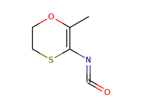 1,4-Oxathiin, 2,3-dihydro-5-isocyanato-6-methyl-