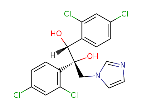 1,2-Propanediol,1,2-bis(2,4-dichlorophenyl)-3-(1H-imidazol-1-yl)-, (1R,2S)-rel-