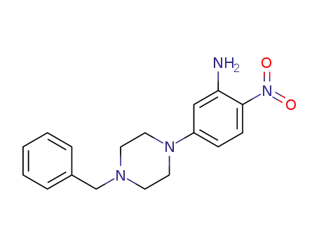 5-(4-벤질피페라지노)-2-니트로아닐린