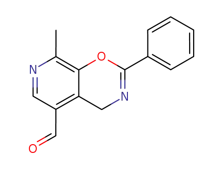 8-Methyl-2-phenyl-4H-pyrido[4,3-e][1,3]oxazine-5-carbaldehyde
