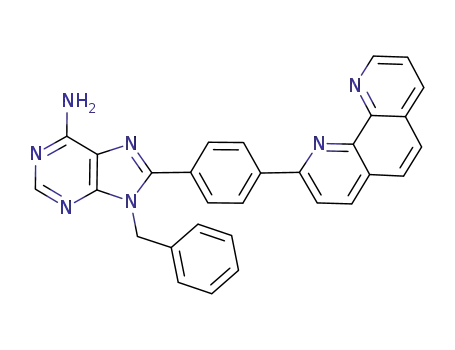 9-benzyl-8-[4-(1,10-phenanthroline-2-yl)phenyl]adenine