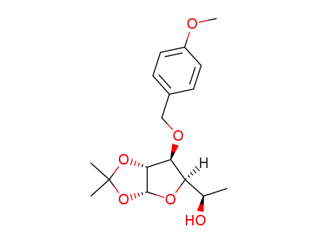 (R)-1-[(3aR,5R,6S,6aR)-6-(4-Methoxy-benzyloxy)-2,2-dimethyl-tetrahydro-furo[2,3-d][1,3]dioxol-5-yl]-ethanol