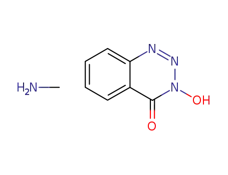 Molecular Structure of 141076-77-9 (3-hydroxy-1,2,3-benzotriazin-4(3H)-one methylammonium salt)