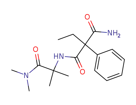 N-(1-Dimethylcarbamoyl-1-methylaethyl)-2-aethyl-2-phenylmalonamid