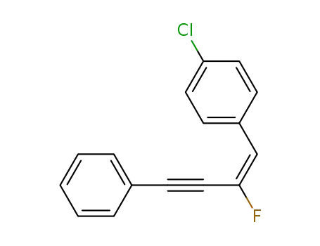 (E)-1-(4-chlorophenyl)-2-fluoro-4-phenylbut-1-en-3-yne