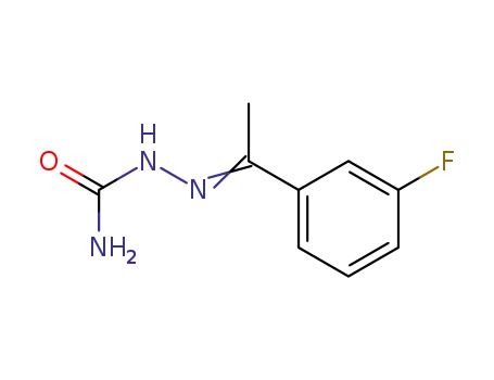 Molecular Structure of 2968-03-8 (Hydrazinecarboxamide, 2-[1-(3-fluorophenyl)ethylidene]-)
