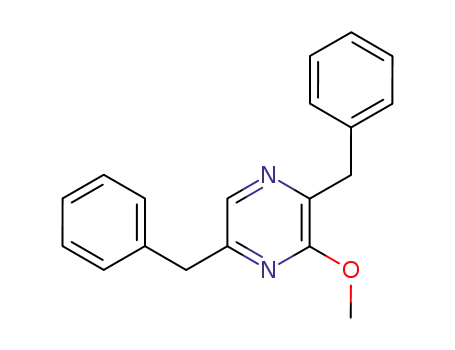 3,6-dibenzyl-5-methoxypyrazine