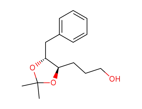 (4R,5R)-3-(2,2-dimethyl-5-phenylmethyl-1,3-dioxolan-4-yl)propan-1-ol